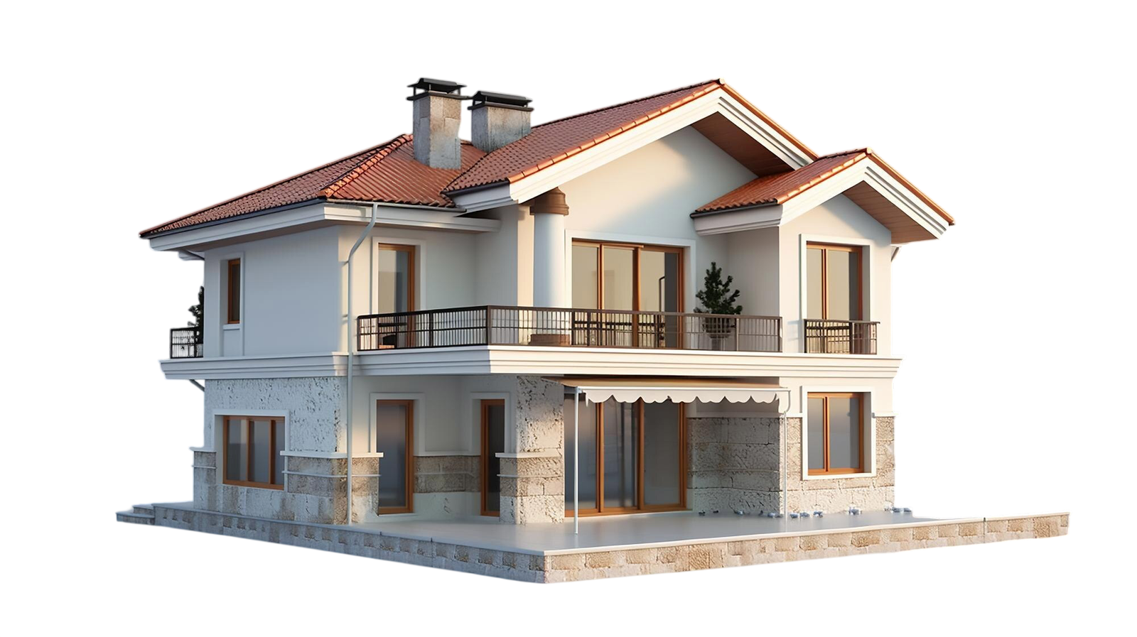3D Architectural Villa Model